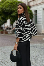 Sweterek SOLENE Zebra – Onmi