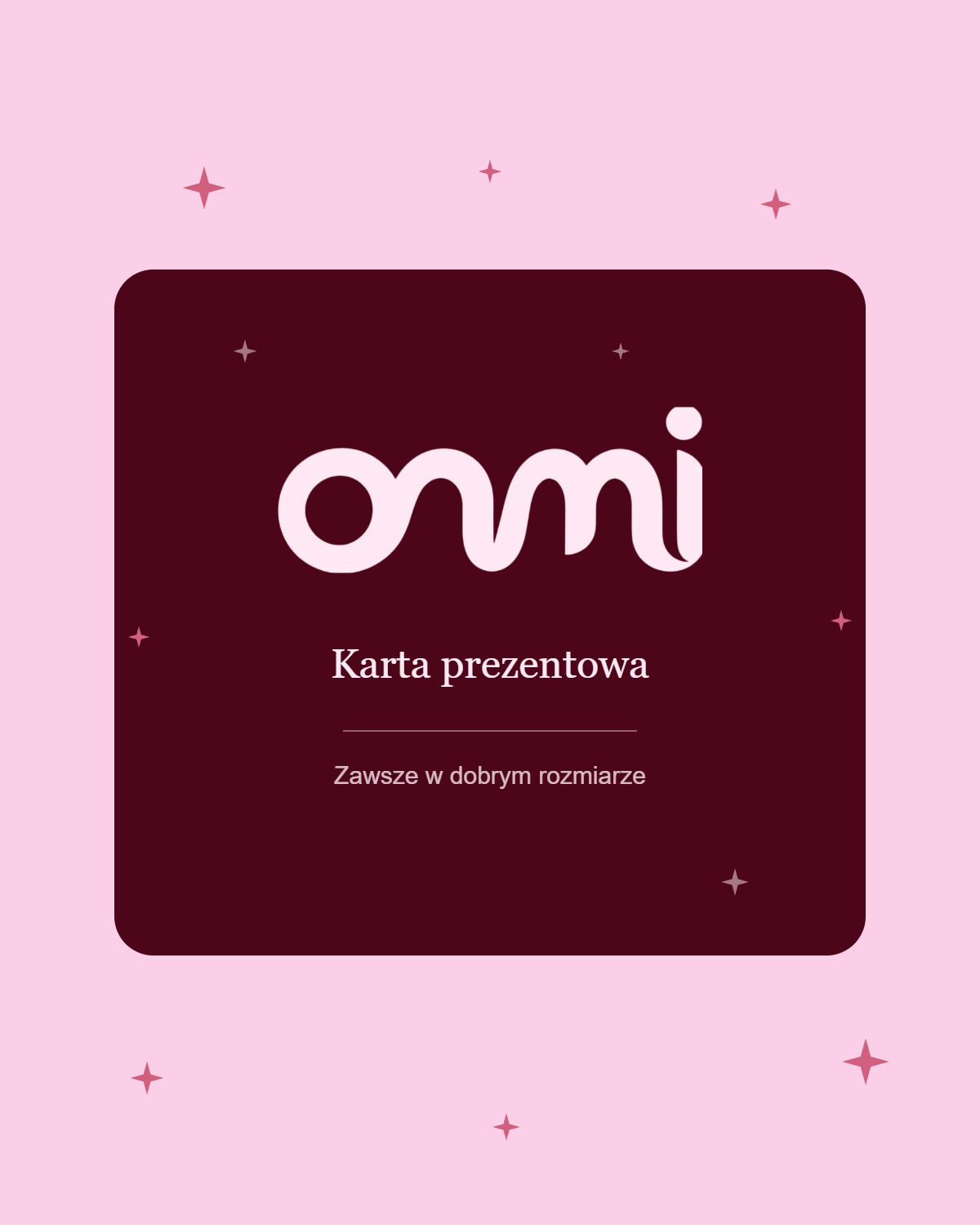 Karta prezentowa Onmi